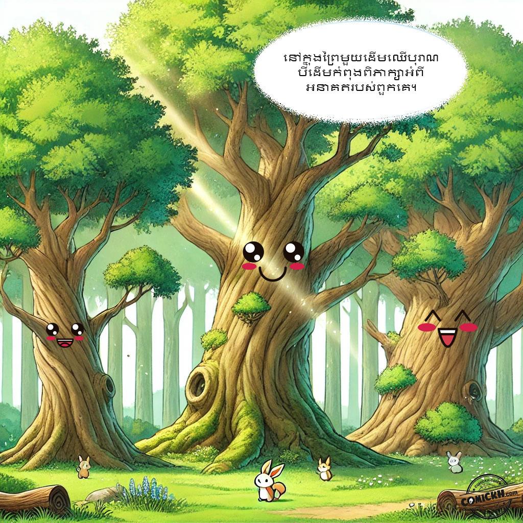 ដើមឈើបុរាណទាំងនបី: Oneshot